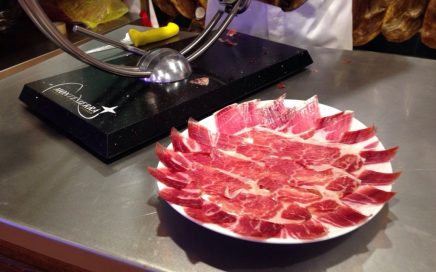 Como presentar un plato de jamón ibérico